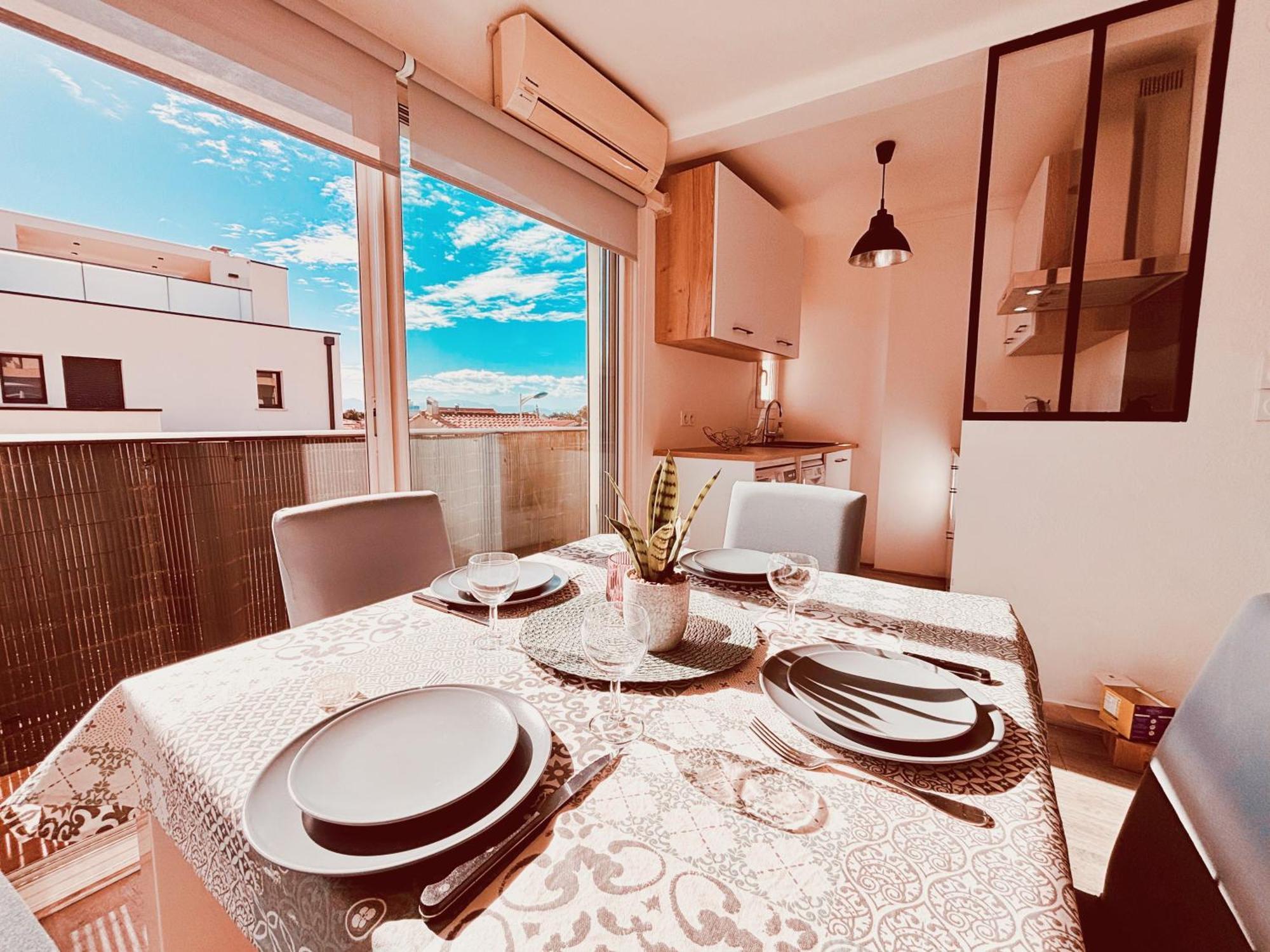 T3 Paisible Tres Proche Plage Canet-en-Roussillon Εξωτερικό φωτογραφία